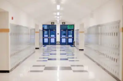 school hallway